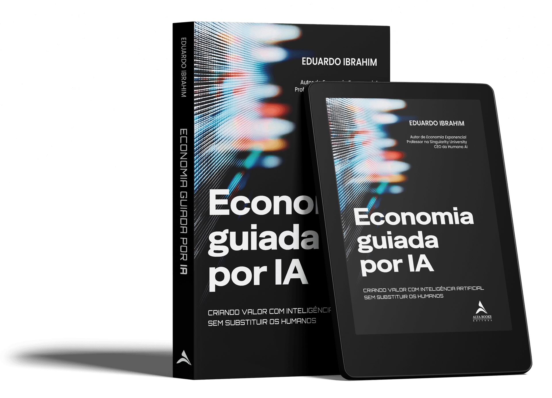 Imagem do livro 'Economia Guiada por IA' de Eduardo Ibrahim