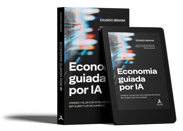 Imagem do livro 'Economia Guiada por IA' de Eduardo Ibrahim